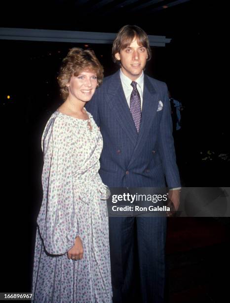 Debby Boone and Gabriel Ferrer attend NBC TV Affiliates Party on September 16, 1979 at the Beverly Hills Hotel in Beverly Hills, California.