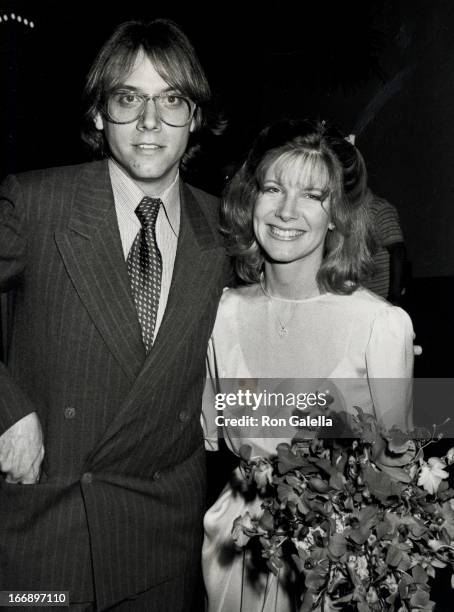 Gabriel Ferrer and Debby Boone attend Donna Freberg-Todd Fisher Wedding on February 15, 1981 at the Beverly Hilton Hotel in Beverly Hills, California.