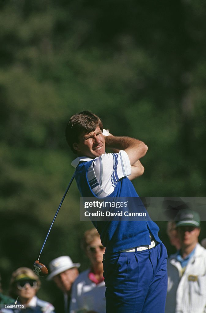 Faldo At US Masters