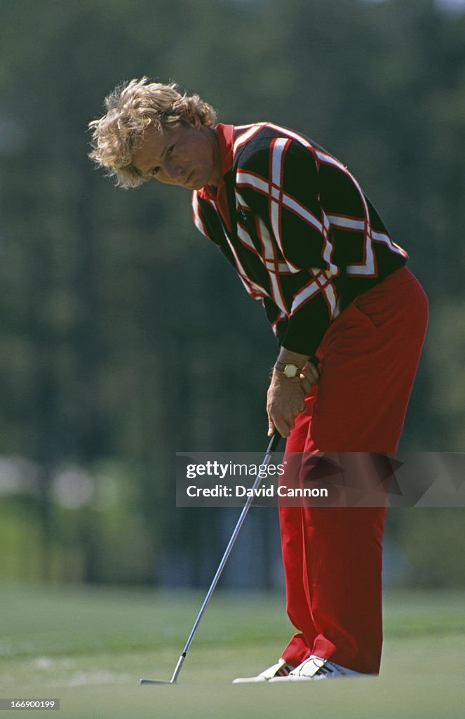 Bernhard Langer At US Masters