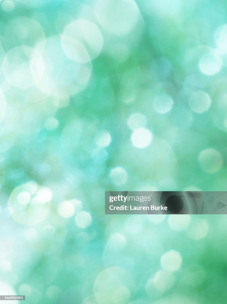 Sparkling Green Glitter Background