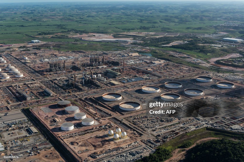 BRAZIL-PETROBRAS-OIL REFINERY