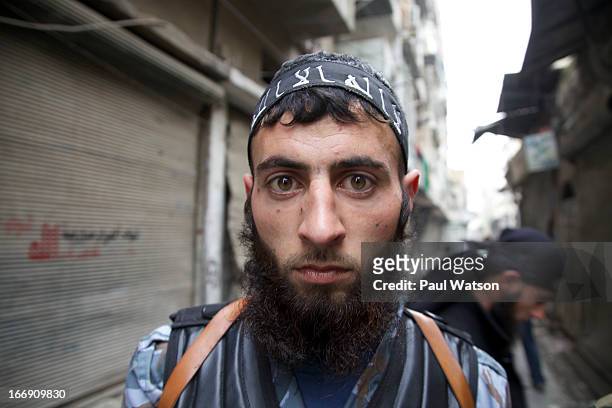 Yahea Ateq, a fighter in the Islamist Jabhat al-Nusra faction, was a stone mason before joining the civil war and returned to the fight just days...