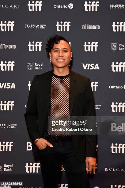 Guest attends the Finestkind Premiere during the 2023 Toronto International Film Festival at Roy Thomson Hall on September 08, 2023 in Toronto,...