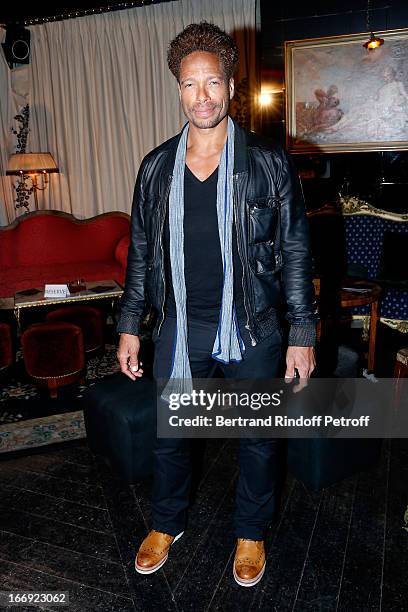 Actor Gary Dourdan attends 'Divamour' launch party at Tres Honore Bar on April 18, 2013 in Paris, France.