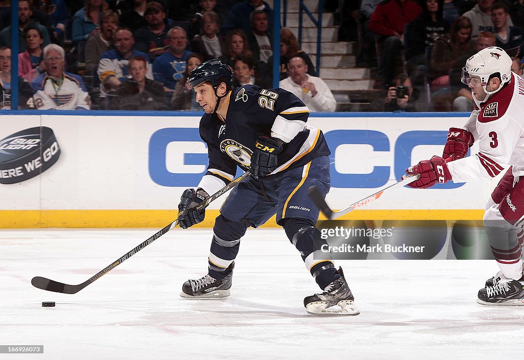 Phoenix Coyotes v St. Louis Blues