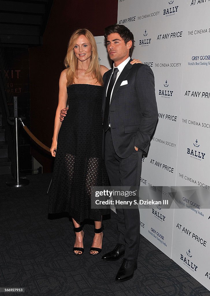 The Cinema Society & Bally Host A Screening Of Sony Picture Classics' "At Any Price" - Arrivals