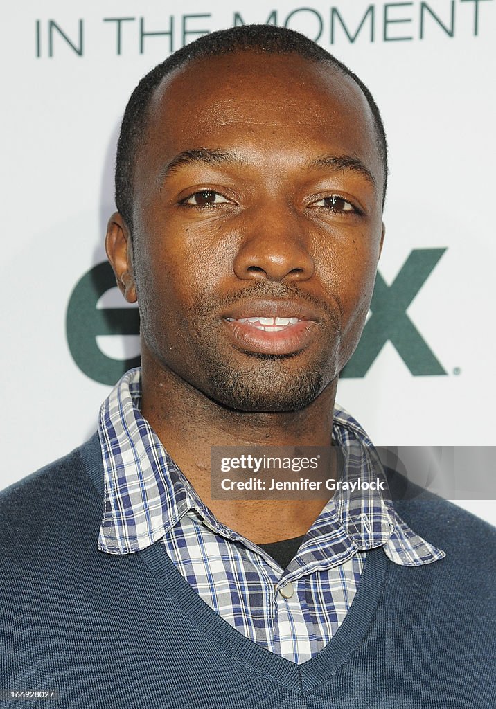 Actor Jamie Hector attends EPIX premiere of Amar'e Stoudemire IN THE