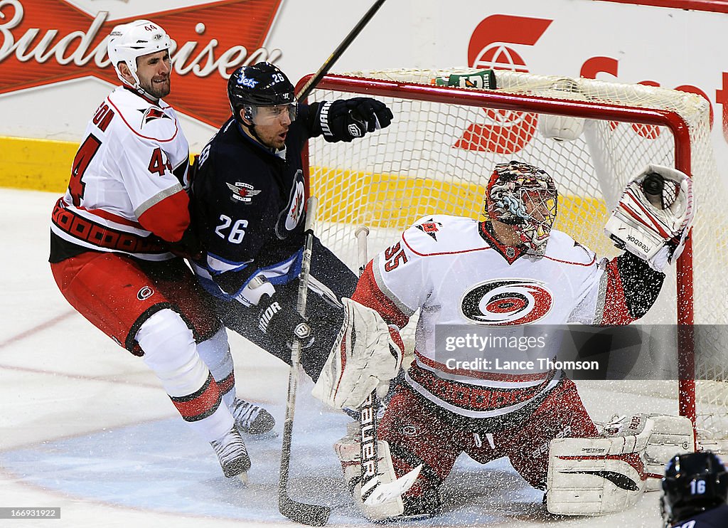 Carolina Hurricanes v Winnipeg Jets