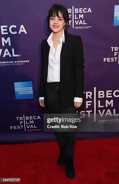 Actress Sivan Levy attends the "Six Acts" North American Premiere during the 2013 Tribeca Film Festival on April 18, 2013 in New York City.