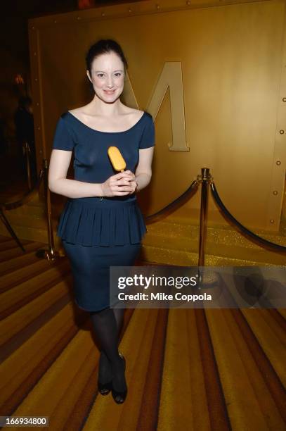 Actress Andrea Riseborough attends the "As Good As Gold" MAGNUM Gold?! Film Premiere on April 18, 2013 in New York City.