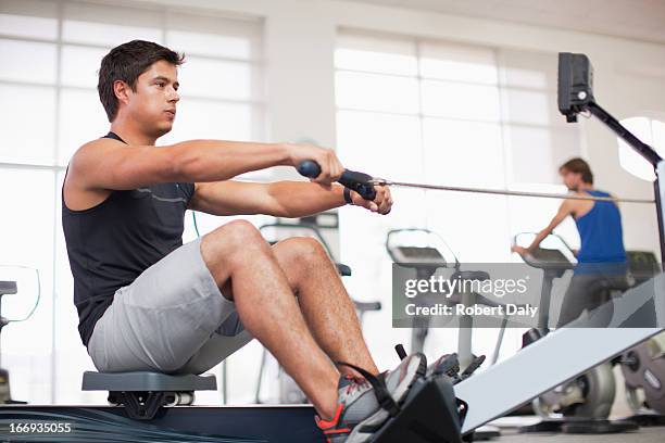 Man Rowing Machine Photos and Premium High Res Pictures - Getty Images