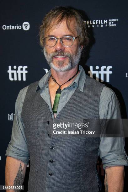 Guy Pearce attends "The Convert" premiere during the 2023 Toronto International Film Festival at TIFF Bell Lightbox on September 08, 2023 in Toronto,...