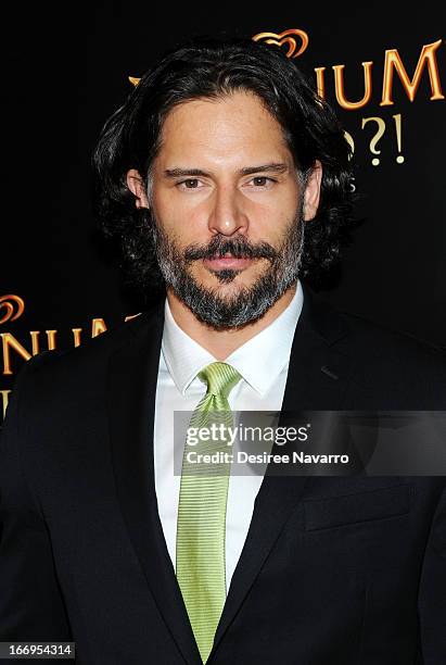 Actor Joe Manganiello "TV's sexiest man" attends the screening of "As Good As Gold" during the 2013 Tribeca Film Festival at Gotham Hall on April 18,...