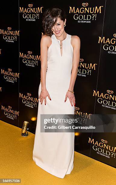 Fashion blogger Karla Deras attends the premiere of "As Good As Gold" during the 2013 Tribeca Film Festival at Gotham Hall on April 18, 2013 in New...