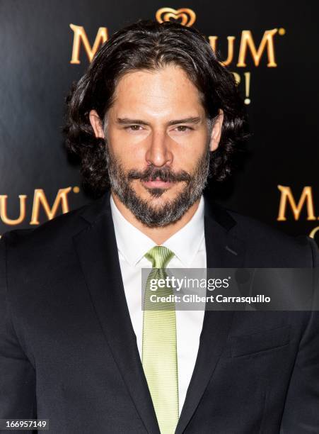 Actor Joe Manganiello attends the premiere of "As Good As Gold" during the 2013 Tribeca Film Festival at Gotham Hall on April 18, 2013 in New York...