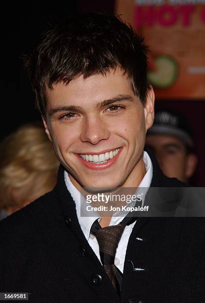Actor Matthew Lawrence attends the premiere of "The Hot Chick" at Loews Cineplex Theatres on December 2, 2002 in Century City, California.