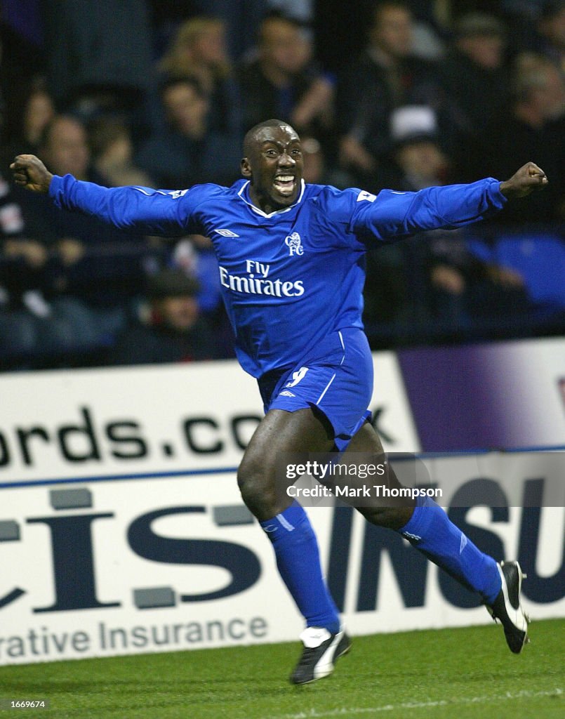 Jimmy Floyd Hasselbaink of Chelsea