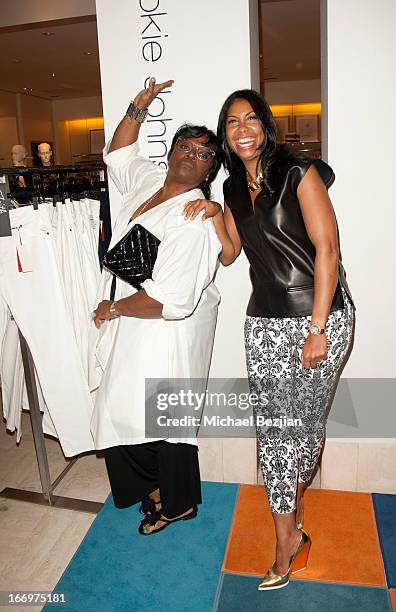 LaTanya R. Jackson and Cookie Johnson attend Cookie Johnson And Neiman Marcus Host Girls Night Out on April 18, 2013 in Beverly Hills, California.