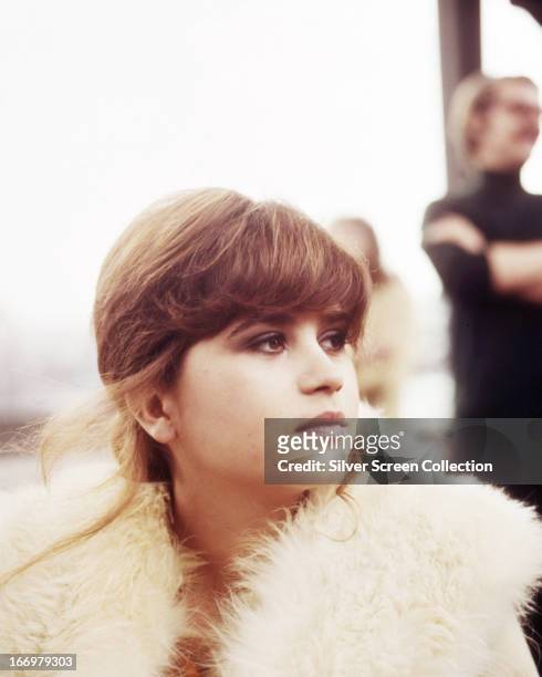 French actress Maria Schneider as Jeanne in 'Last Tango In Paris', directed by Bernardo Bertolucci, 1972.
