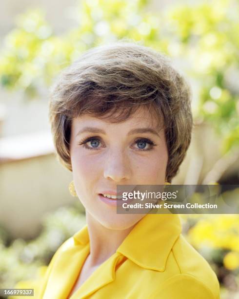 English actress Julie Andrews, circa 1965.