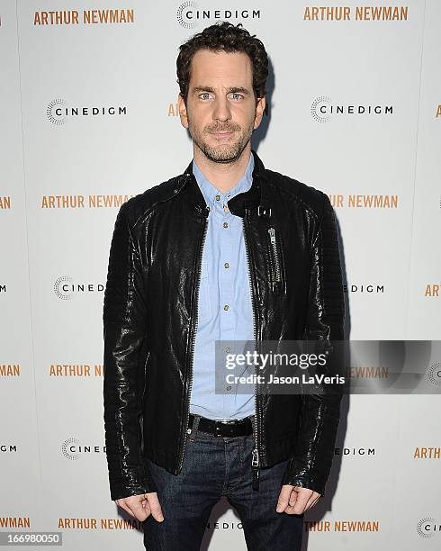 Actor Aaron Abrams attends the premiere of "Arthur Newman" at ArcLight Hollywood on April 18, 2013 in Hollywood, California.