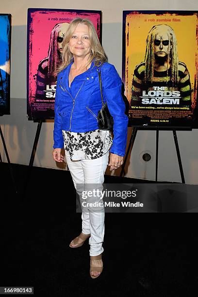Actress Judy Geeson arrives at Rob Zombie's "The Lords Of Salem" Los Angeles premiere at AMC Burbank 16 on April 18, 2013 in Burbank, California.