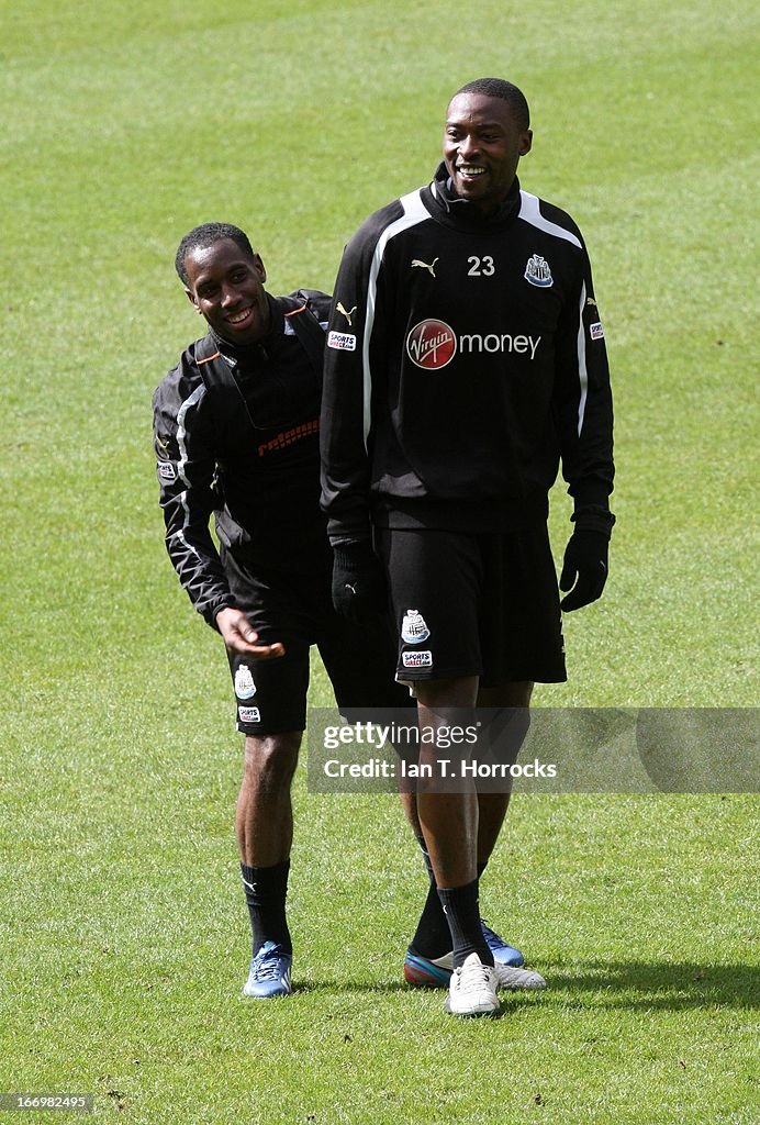 Newcastle United Training Session