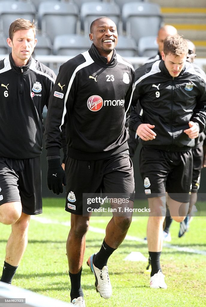 Newcastle United Training Session