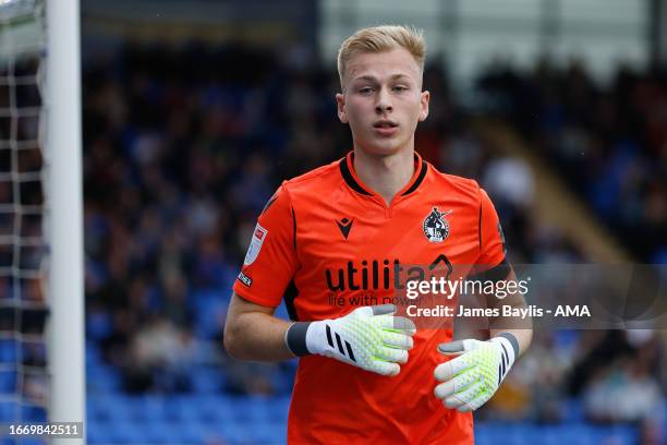 Matthew Cox of Bristol Rovers during the Sky Bet League One match between Shrewsbury Town and Bristol Rovers at The Croud Meadow on September 16,...