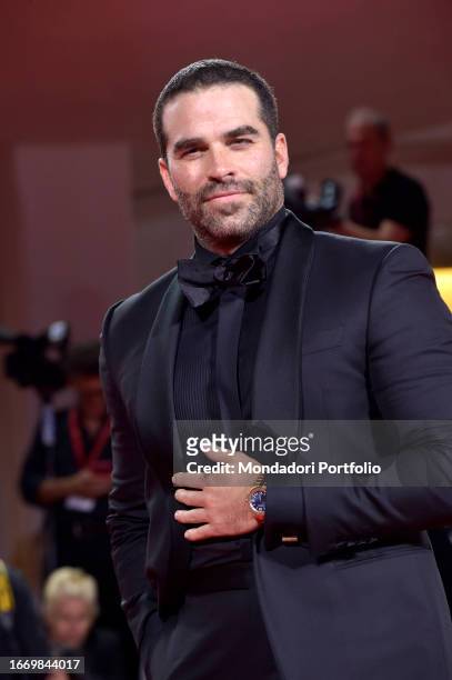 Venezuelan actor Alejandro Nones at the 80 Venice International Film Festival 2023. Memory Red carpet. Venice , September 8th, 2023