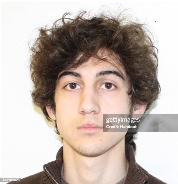 In this image released by the Federal Bureau of Investigation on April 19 Dzhokhar Tsarnaev, 19-years-old, a suspect in the Boston Marathon bombing...