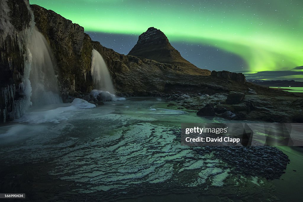 Aurora over Kirkjufell, Iceland