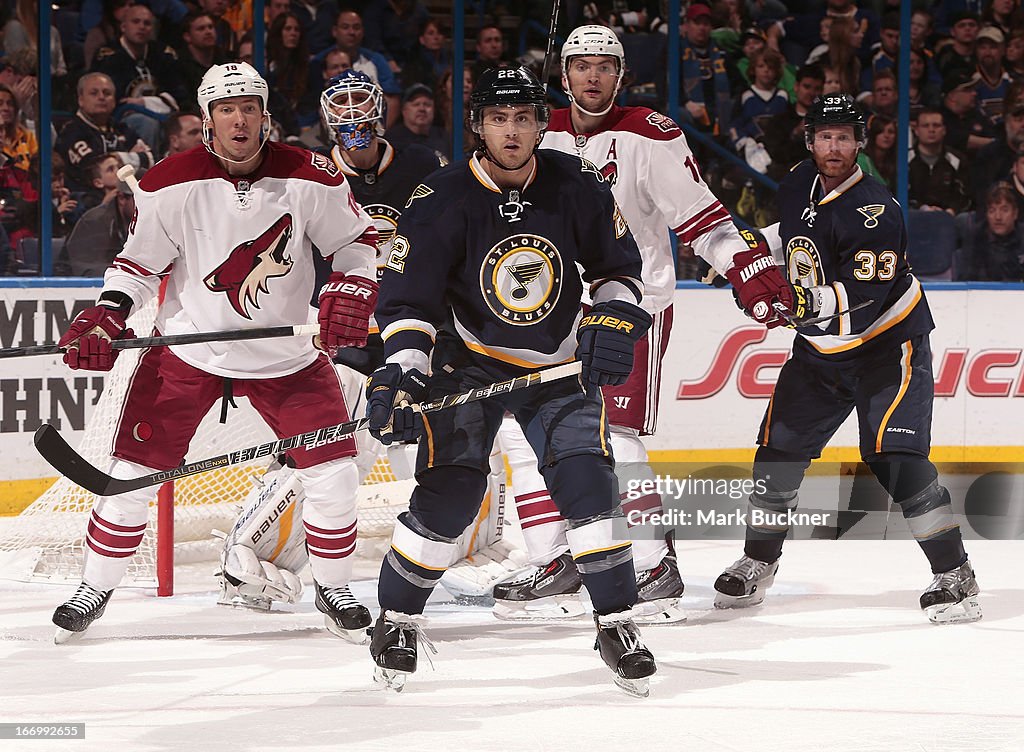 Phoenix Coyotes v St. Louis Blues