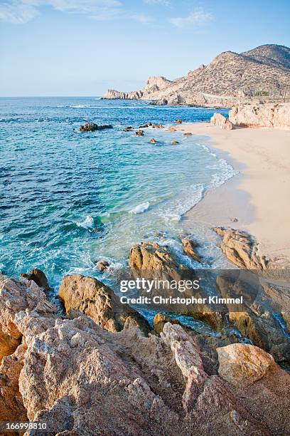 chilino bay - baja california stock pictures, royalty-free photos & images