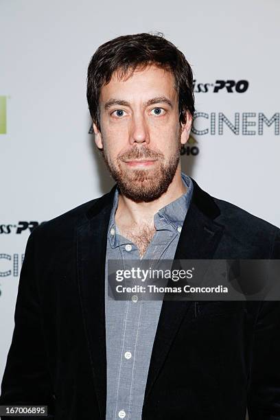 Dan Kraus attends BaByliss PRO Arts & Cinema Studio Press-Day>> on April 19, 2013 in New York City.