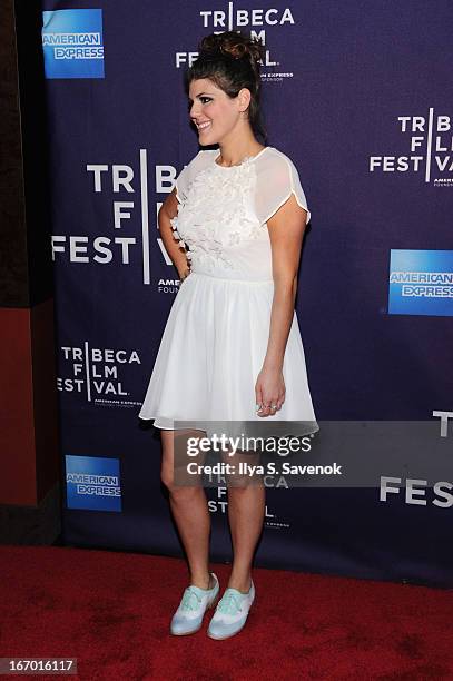 Actress Molly Tarlov attends the "G.B.F." world premiere during the 2013 Tribeca Film Festival on April 19, 2013 in New York City.