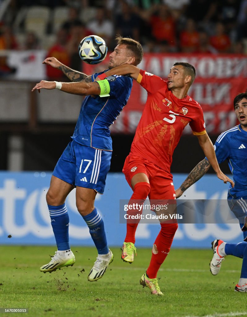 North Macedonia v Italy: Group C - UEFA EURO 2024 European Qualifiers