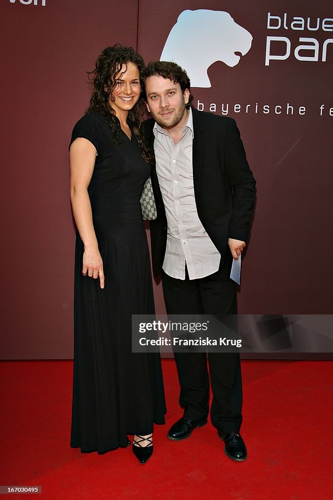 Schauspieler Christian Ulmen Und Freundin Huberta Bei Der Verleihung