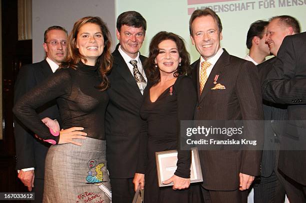 Preisträger Sarah Wiener, Harald Wohlfahrt, Hannelore Elsner Und Dieter Müller Bei "Bunte One 100 - Deutschlands Beste Köche" Im Hotel Ritz Carlton...