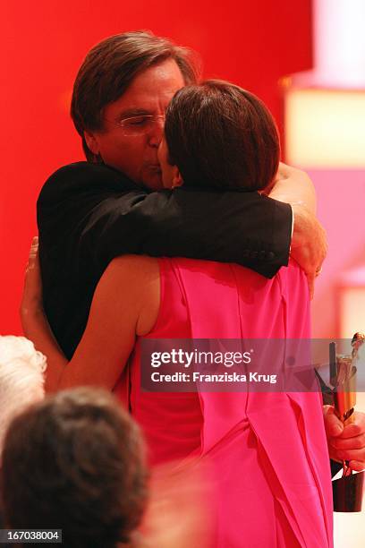 Preisträger Elmar Wepper Und Hanneloe Elsner Bei Der Verleihung Des "Deutschen Filmpreis 2008" Im Palais Am Funkturm In Berlin .