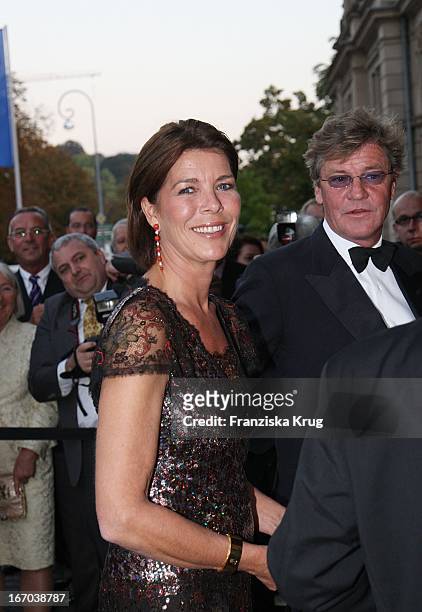 Prinzessin Caroline Von Monaco Und Ehemann Ernst August Von Hannover Bei Der Verleihung Des "Herbert Karajan Musikpreises"An John_Neumeier Im...