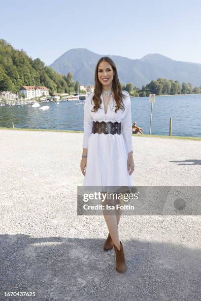 Alana Siegel attends the .comTogether Girlbosses event by .comTessa on September 7, 2023 in Tegernsee, Germany.