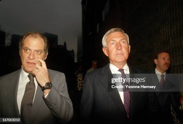 Boyd Jefferies is photographed October 22, 1986 after leaving the U.S. Attorney's office for the southern district in New York City. Mr. Jefferies'...