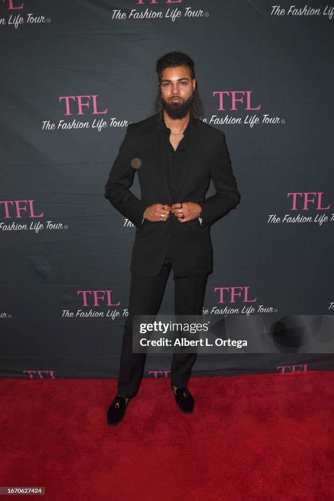 Model Lewan Jeremy Lewan attends The Fashion Life Tour: New York Fashion Week ...