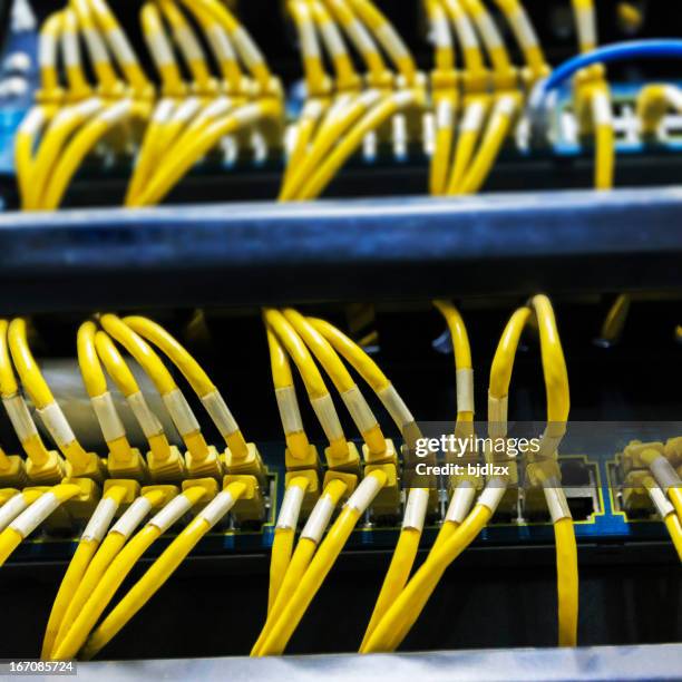 Computer Network Yellow 289 Yellow Ethernet Cable Stock Photos, High-Res Pictures, and Images ...