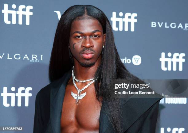 Lil Nas X attends the "Lil Nas X: Long Live Montero" premiere during the 2023 Toronto International Film Festival at Roy Thomson Hall on September...