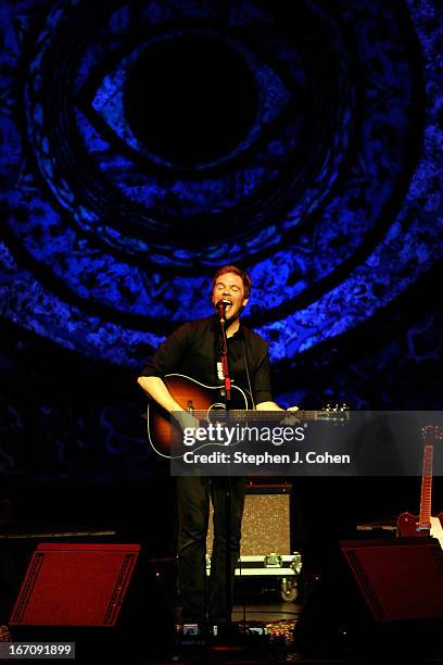 Josh Ritter performs at The Brown Theatre on April 19, 2013 in Louisville, Kentucky.