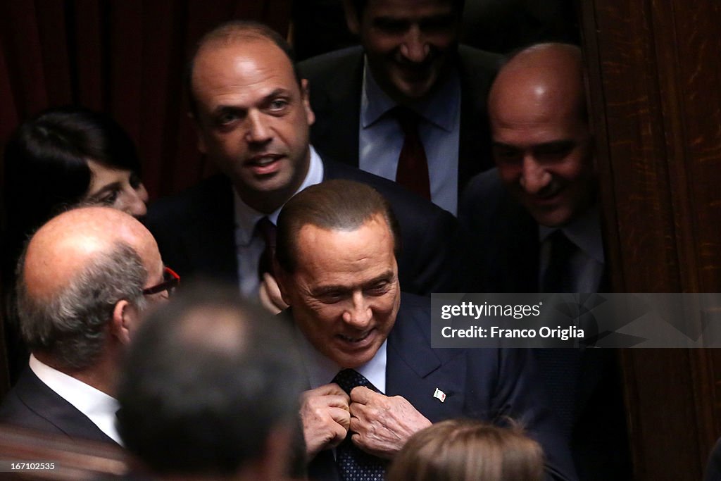 Italian Parliament Re-Elects Napolitano As President of Republic