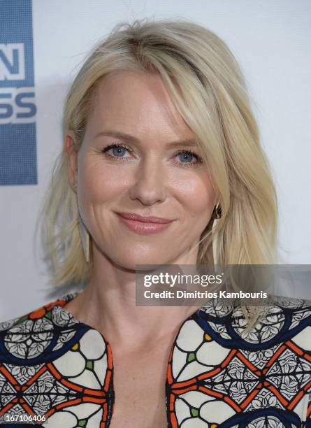 Naomi Watts attends the screening of "Sunlight Jr." during the 2013 Tribeca Film Festival at BMCC Tribeca PAC on April 20, 2013 in New York City.